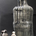 White Stoneware/Earthenware, Oxidation-fired to Cone 6 and Smoke-fired